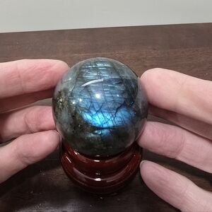 Labradorite Crystal Sphere #H